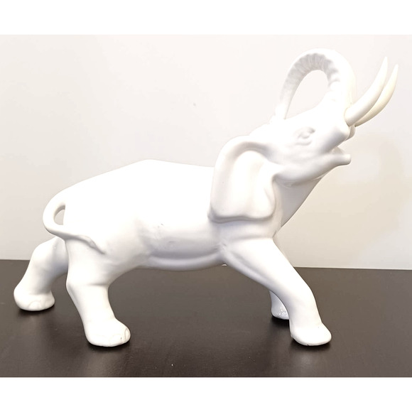 Elephant Vintage Portugal by Fereiras Trunk Up Good Luck - Picture 10 of 14